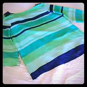 Loft multi-color blouse